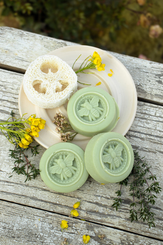 Sheavaj & Zöld agyag arctisztító szappan