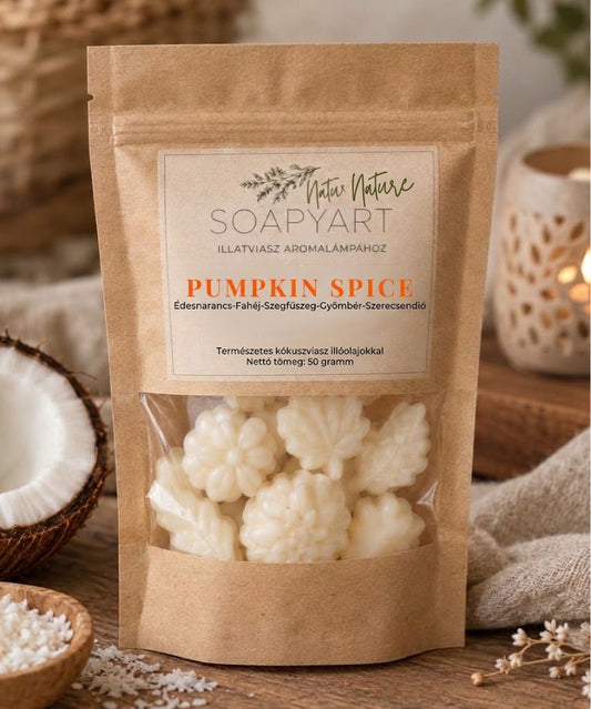 Pumpkin Spice- Prémium natúr illatviasz
