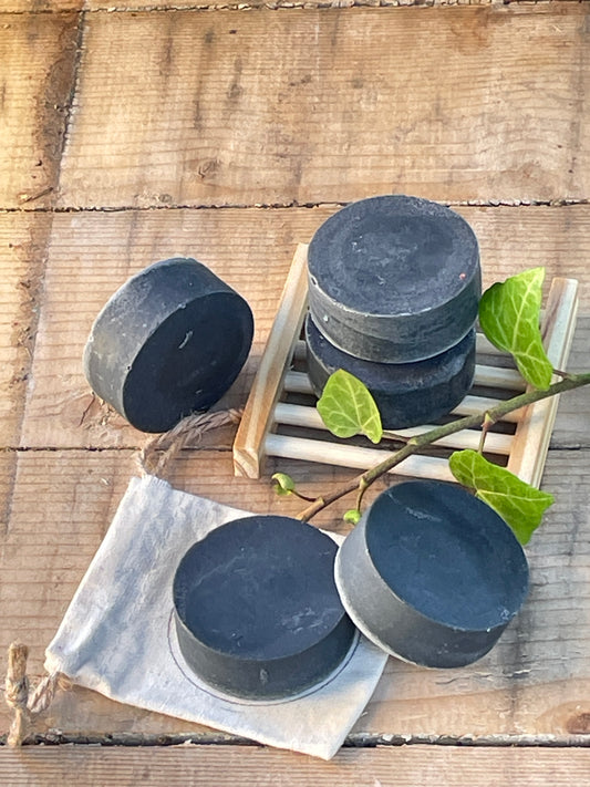 Levendula & Aktív szén arctisztító szappan