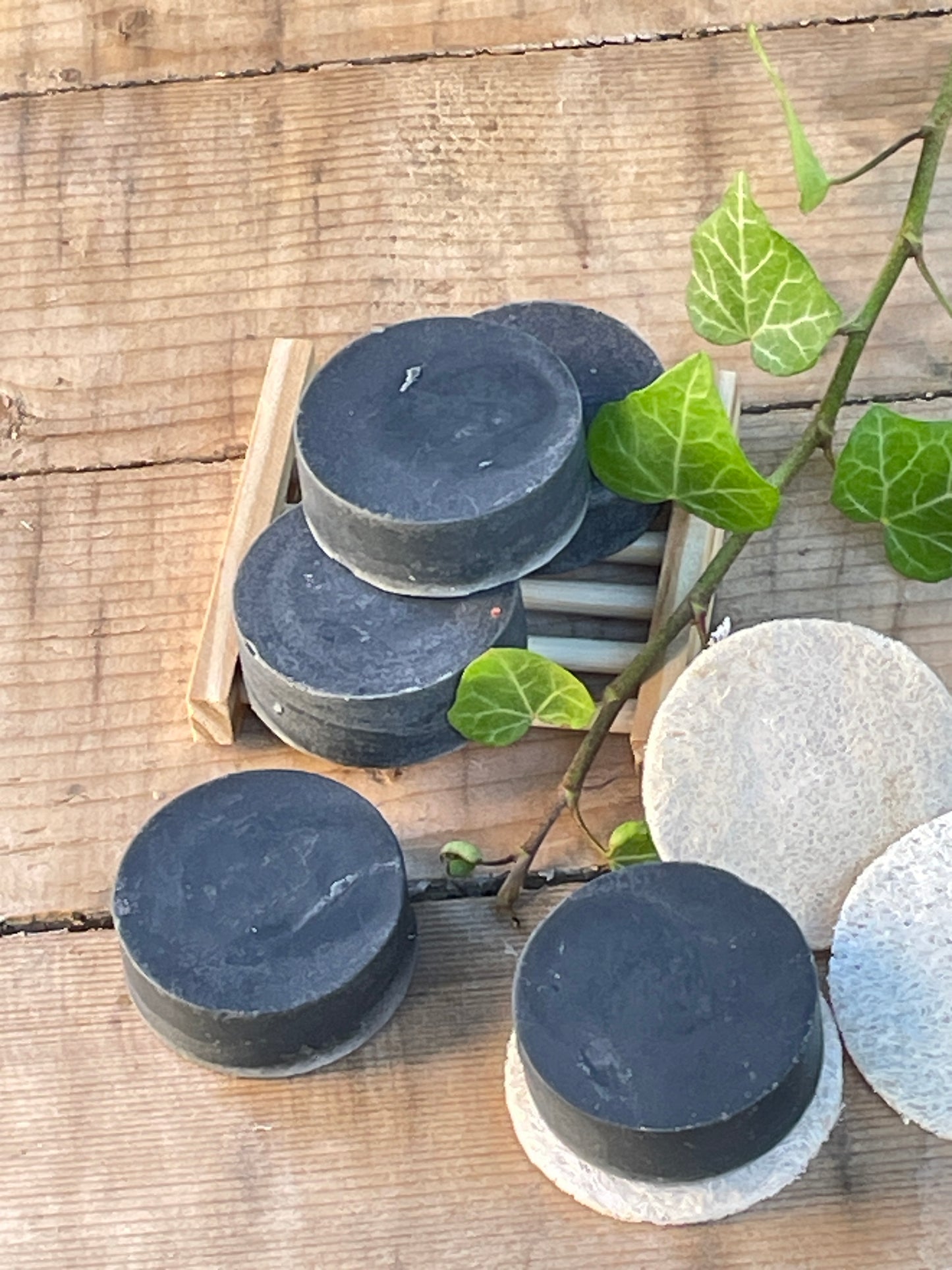 Levendula & Aktív szén arctisztító szappan