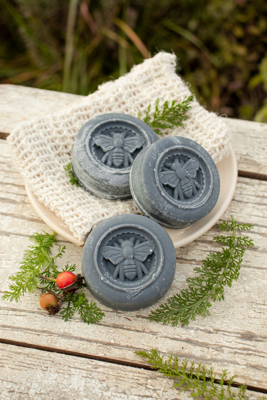 Levendula & Aktív szén arctisztító szappan