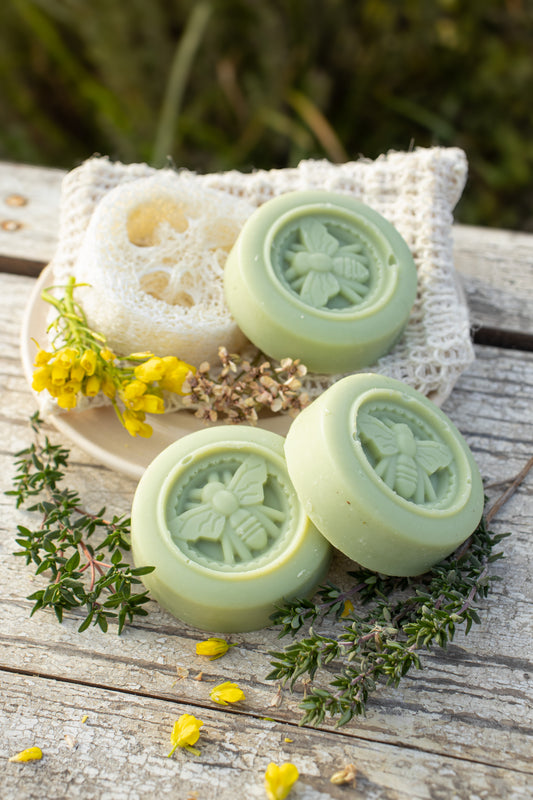 Sheavaj & Zöld agyag arctisztító szappan