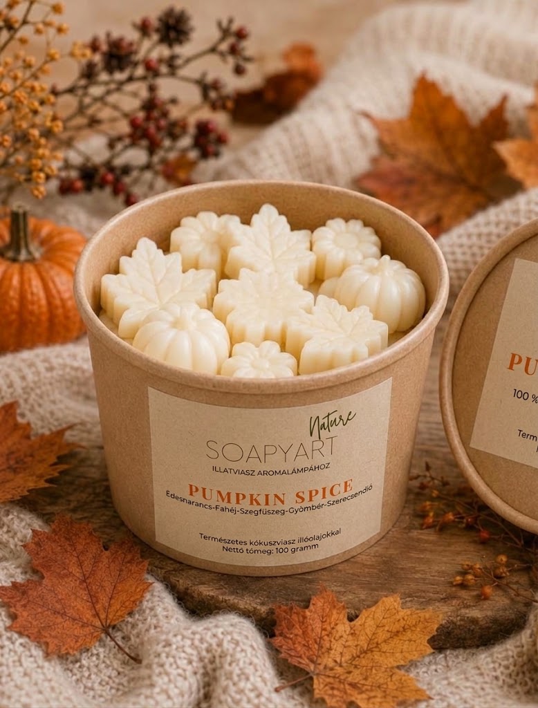 Pumpkin Spice- Prémium natúr illatviasz